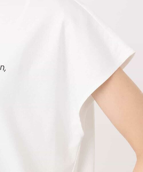 MK MICHEL KLEIN / エムケーミッシェルクラン カットソー | フレンチスリーブロゴTシャツ/接触冷感/洗える | 詳細26