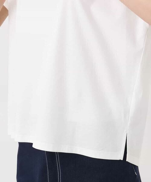 MK MICHEL KLEIN / エムケーミッシェルクラン カットソー | フレンチスリーブロゴTシャツ/接触冷感/洗える | 詳細27