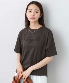 MK MICHEL KLEIN / エムケーミッシェルクラン カットソー | リラックスシルエット ロゴTシャツ/接触冷感/洗える