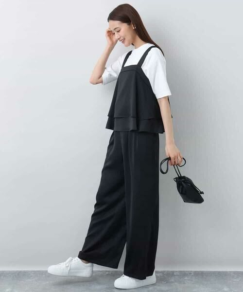 MK MICHEL KLEIN / エムケーミッシェルクラン カットソー | リラックスシルエット ロゴTシャツ/接触冷感/洗える | 詳細14