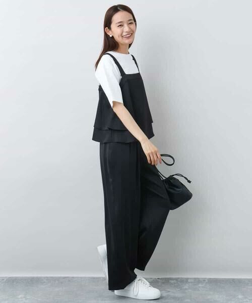 MK MICHEL KLEIN / エムケーミッシェルクラン カットソー | リラックスシルエット ロゴTシャツ/接触冷感/洗える | 詳細15