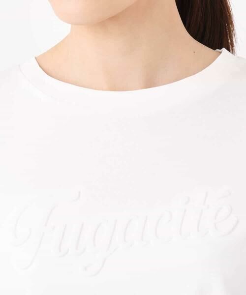 MK MICHEL KLEIN / エムケーミッシェルクラン カットソー | リラックスシルエット ロゴTシャツ/接触冷感/洗える | 詳細19