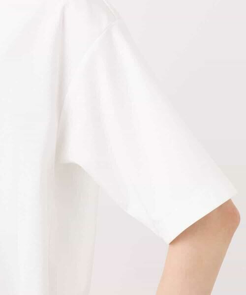 MK MICHEL KLEIN / エムケーミッシェルクラン カットソー | リラックスシルエット ロゴTシャツ/接触冷感/洗える | 詳細20