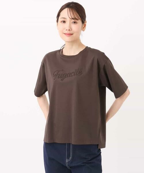 MK MICHEL KLEIN / エムケーミッシェルクラン カットソー | リラックスシルエット ロゴTシャツ/接触冷感/洗える | 詳細23