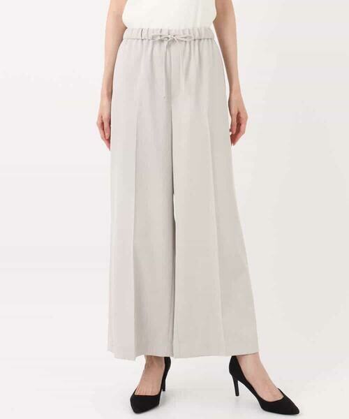 MK MICHEL KLEIN / エムケーミッシェルクラン その他パンツ | センタープレス入りストレートワイドパンツ/UVカット/接触冷感/速乾/洗える | 詳細24