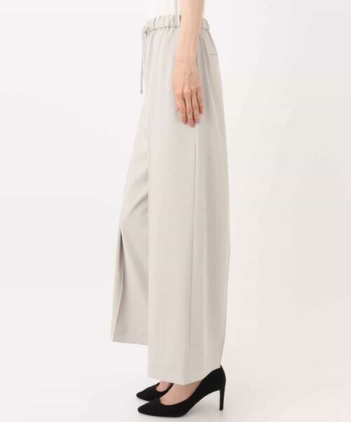 MK MICHEL KLEIN / エムケーミッシェルクラン その他パンツ | センタープレス入りストレートワイドパンツ/UVカット/接触冷感/速乾/洗える | 詳細25