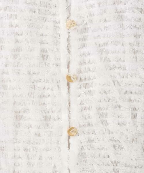 MK MICHEL KLEIN / エムケーミッシェルクラン シャツ・ブラウス | 釦デザインチュールトップス/前後2way/洗える | 詳細26