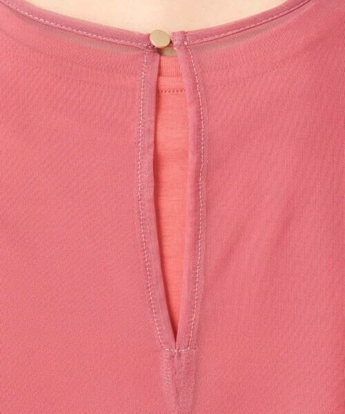 MK MICHEL KLEIN / エムケーミッシェルクラン シャツ・ブラウス | レイヤードチュールブラウス×タンクトップ/接触冷感./洗える | 詳細25