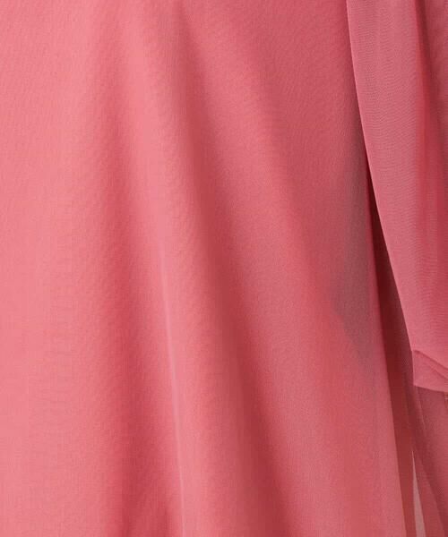 MK MICHEL KLEIN / エムケーミッシェルクラン シャツ・ブラウス | レイヤードチュールブラウス×タンクトップ/接触冷感./洗える | 詳細28