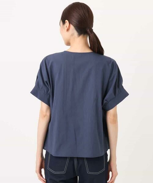 MK MICHEL KLEIN / エムケーミッシェルクラン シャツ・ブラウス | コットンボイルピンタックデザインブラウス/洗える | 詳細15