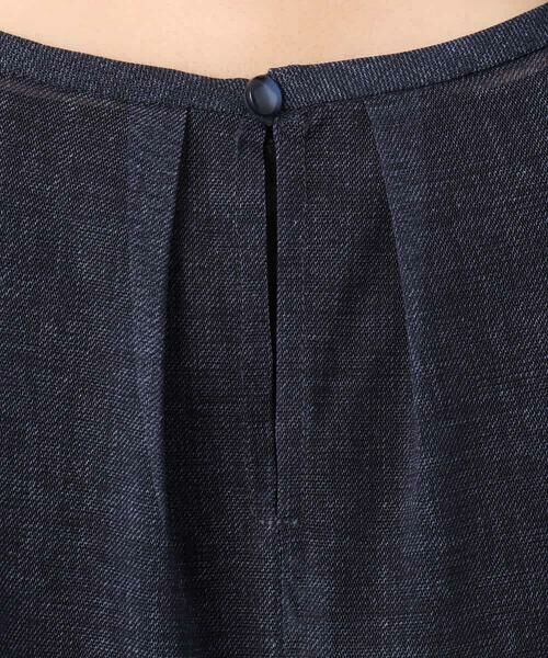 MK MICHEL KLEIN / エムケーミッシェルクラン シャツ・ブラウス | デニム調シアーブラウス/洗える | 詳細21