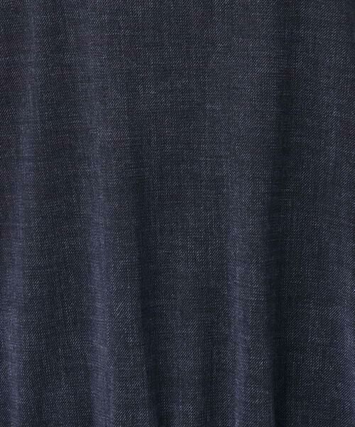 MK MICHEL KLEIN / エムケーミッシェルクラン シャツ・ブラウス | デニム調シアーブラウス/洗える | 詳細25