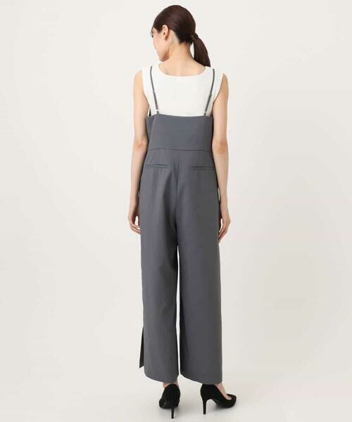 MK MICHEL KLEIN / エムケーミッシェルクラン サロペット・オールインワン | ストラップコンビネゾン/洗える | 詳細3