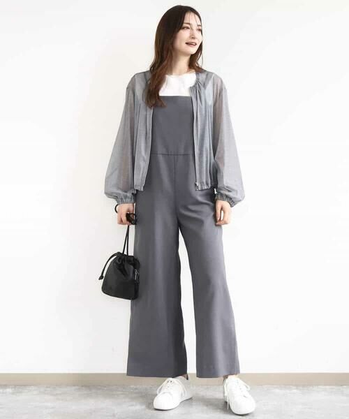 MK MICHEL KLEIN / エムケーミッシェルクラン その他アウター | デニム調シアーブルゾン/洗える | 詳細15