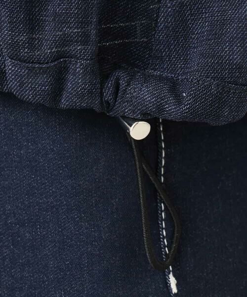MK MICHEL KLEIN / エムケーミッシェルクラン その他アウター | デニム調シアーブルゾン/洗える | 詳細7