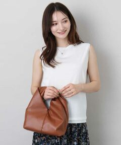 MK MICHEL KLEIN / エムケーミッシェルクラン カットソー | シルケットフライス ノースリーブカットソー/接触冷感/洗える