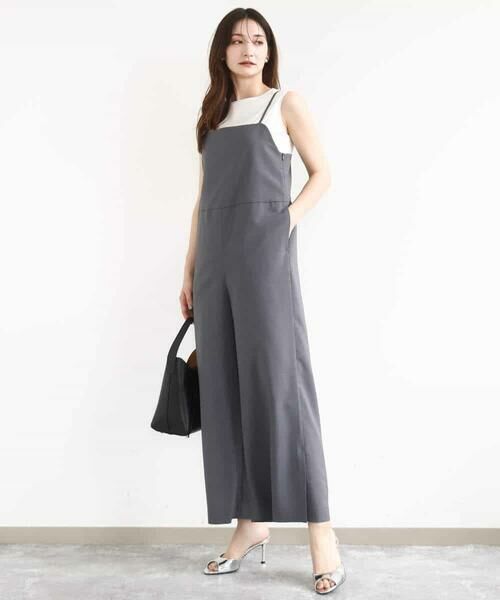 MK MICHEL KLEIN / エムケーミッシェルクラン カットソー | シルケットフライス ノースリーブカットソー/接触冷感/洗える | 詳細12