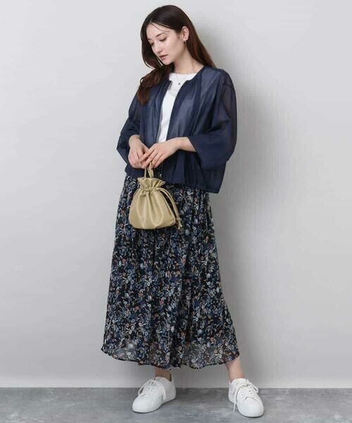 MK MICHEL KLEIN / エムケーミッシェルクラン カットソー | シルケットフライス ノースリーブカットソー/接触冷感/洗える | 詳細15