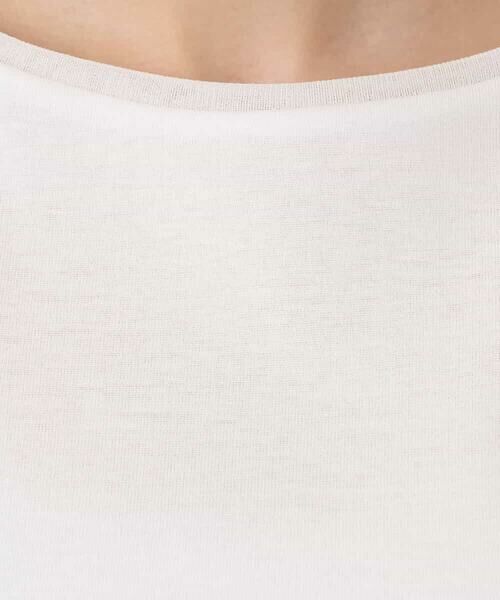 MK MICHEL KLEIN / エムケーミッシェルクラン カットソー | シルケットフライス ノースリーブカットソー/接触冷感/洗える | 詳細23
