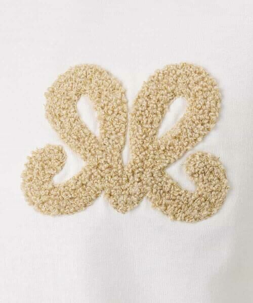 MK MICHEL KLEIN / エムケーミッシェルクラン カットソー | イニシャル刺繍コットンTシャツ/UVカット/接触冷感/洗える | 詳細18