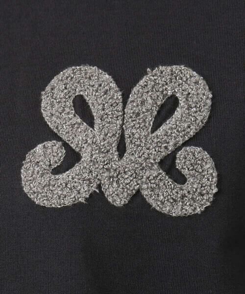 MK MICHEL KLEIN / エムケーミッシェルクラン カットソー | イニシャル刺繍コットンTシャツ/UVカット/接触冷感/洗える | 詳細20