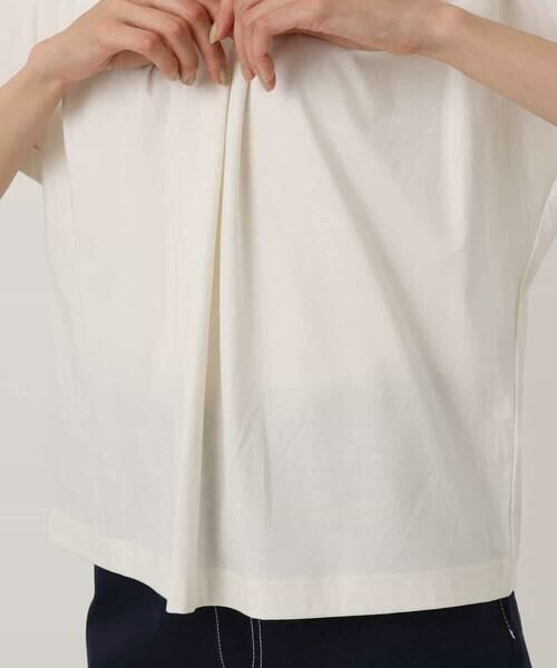 MK MICHEL KLEIN / エムケーミッシェルクラン カットソー | 前釦デザインドルマンスリーブカットソー/接触冷感/洗える | 詳細20
