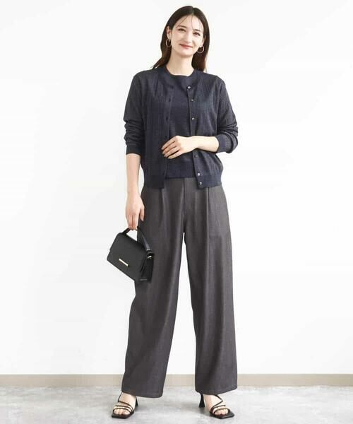 MK MICHEL KLEIN / エムケーミッシェルクラン その他パンツ | ソフトデニムライクバレルパンツ/洗える | 詳細13