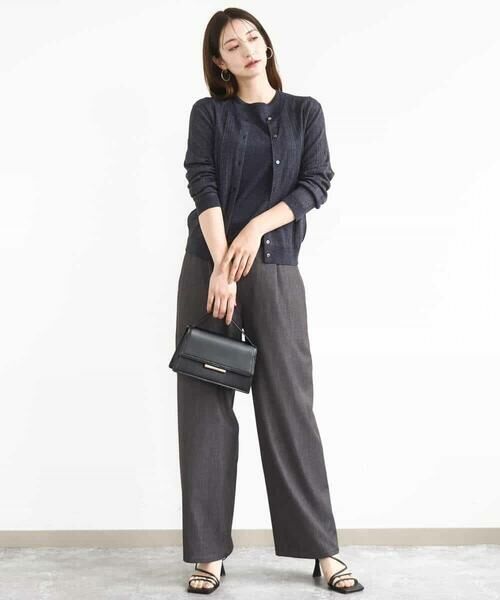 MK MICHEL KLEIN / エムケーミッシェルクラン その他パンツ | ソフトデニムライクバレルパンツ/洗える | 詳細15