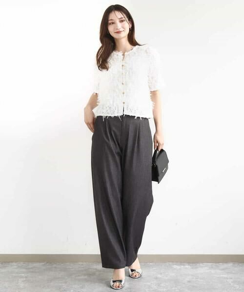 MK MICHEL KLEIN / エムケーミッシェルクラン その他パンツ | ソフトデニムライクバレルパンツ/洗える | 詳細17