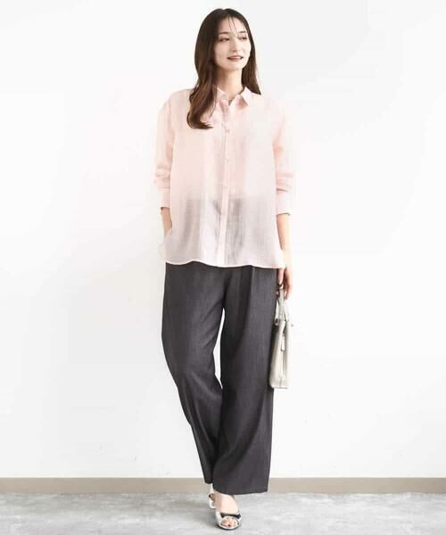 MK MICHEL KLEIN / エムケーミッシェルクラン その他パンツ | ソフトデニムライクバレルパンツ/洗える | 詳細19