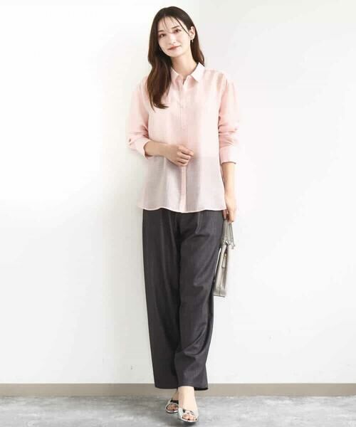 MK MICHEL KLEIN / エムケーミッシェルクラン その他パンツ | ソフトデニムライクバレルパンツ/洗える | 詳細21