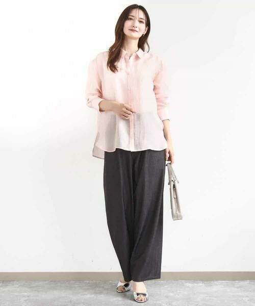 MK MICHEL KLEIN / エムケーミッシェルクラン その他パンツ | ソフトデニムライクバレルパンツ/洗える | 詳細22