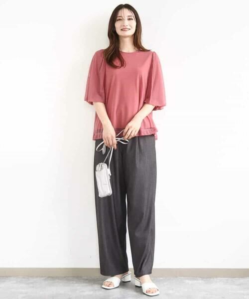 MK MICHEL KLEIN / エムケーミッシェルクラン その他パンツ | ソフトデニムライクバレルパンツ/洗える | 詳細26