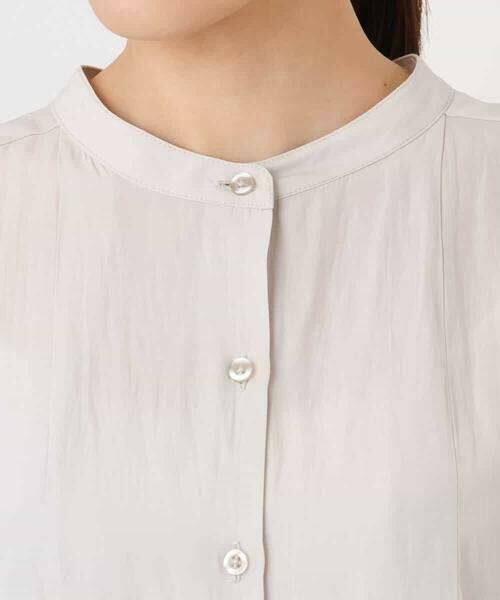 MK MICHEL KLEIN / エムケーミッシェルクラン シャツ・ブラウス | 五分袖チュニックブラウス/UVカット/接触冷感/洗える | 詳細13