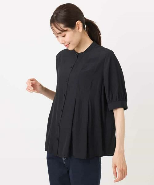 MK MICHEL KLEIN / エムケーミッシェルクラン シャツ・ブラウス | 五分袖チュニックブラウス/UVカット/接触冷感/洗える | 詳細18