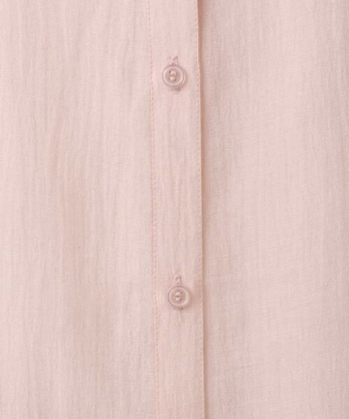 MK MICHEL KLEIN / エムケーミッシェルクラン シャツ・ブラウス | シアーローンシャツブラウス/洗える | 詳細6