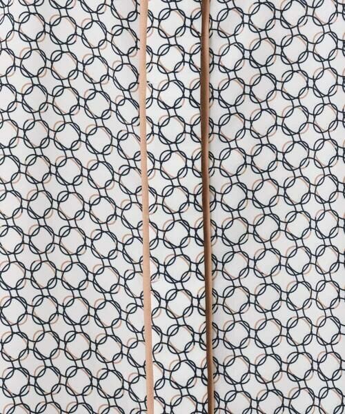 MK MICHEL KLEIN / エムケーミッシェルクラン シャツ・ブラウス | 幾何プリント配色ブラウス/接触冷感/洗える | 詳細17