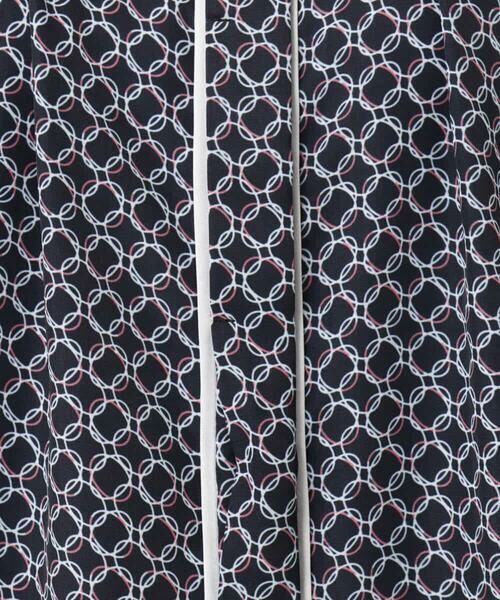 MK MICHEL KLEIN / エムケーミッシェルクラン シャツ・ブラウス | 幾何プリント配色ブラウス/接触冷感/洗える | 詳細20