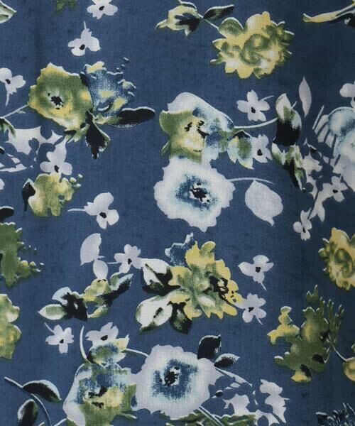 MK MICHEL KLEIN / エムケーミッシェルクラン シャツ・ブラウス | クラシックフラワープリント シフォンブラウス/洗える | 詳細23