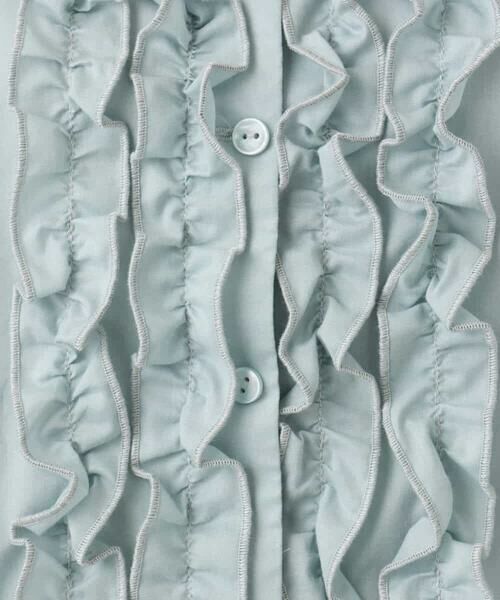 MK MICHEL KLEIN / エムケーミッシェルクラン シャツ・ブラウス | フロントフリルデザインブラウス/洗える | 詳細22