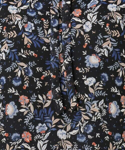 MK MICHEL KLEIN / エムケーミッシェルクラン シャツ・ブラウス | フラワードットプリントシフォンブラウス/洗える | 詳細22