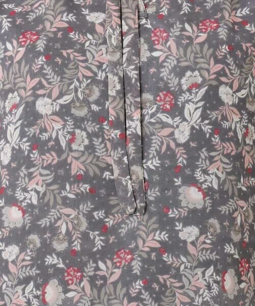 MK MICHEL KLEIN / エムケーミッシェルクラン シャツ・ブラウス | フラワードットプリントシフォンブラウス/洗える | 詳細24