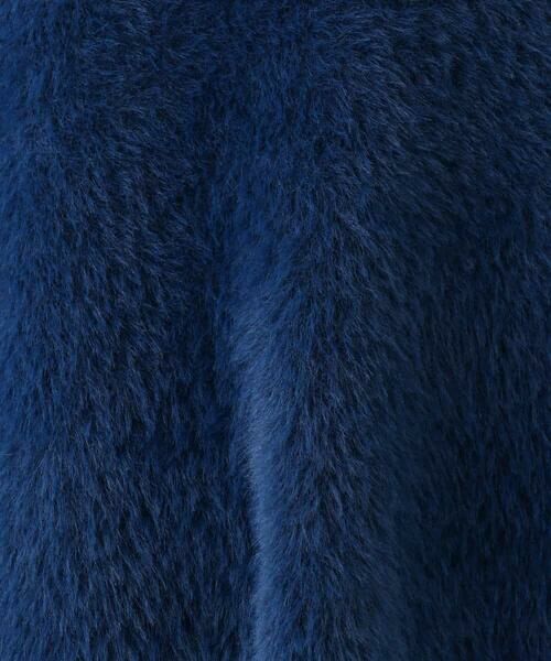 MK MICHEL KLEIN / エムケーミッシェルクラン ニット・セーター | 半袖シャギーニット/洗える | 詳細12