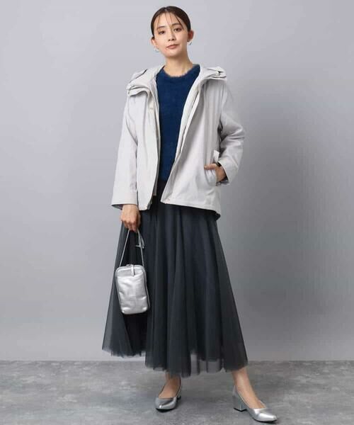 MK MICHEL KLEIN / エムケーミッシェルクラン ニット・セーター | 半袖シャギーニット/洗える | 詳細24