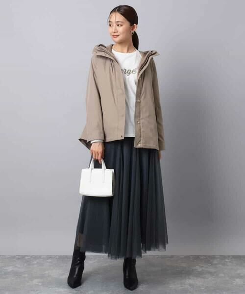 MK MICHEL KLEIN / エムケーミッシェルクラン ロング・マキシ丈スカート | ボリュームチュールスカート/洗える | 詳細24