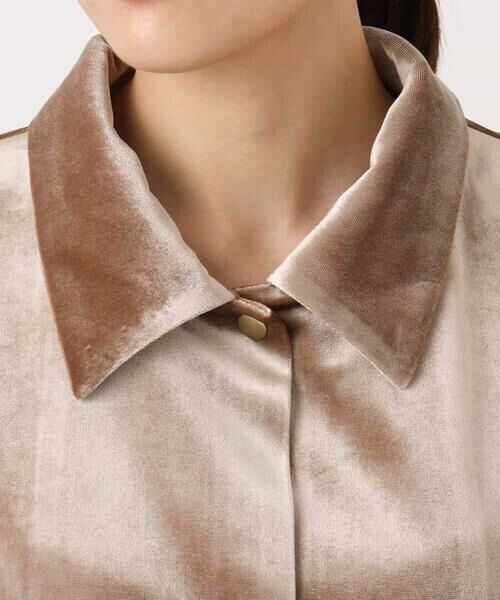 MK MICHEL KLEIN / エムケーミッシェルクラン その他アウター | スノーベロア クロップドブルゾン/洗える | 詳細10