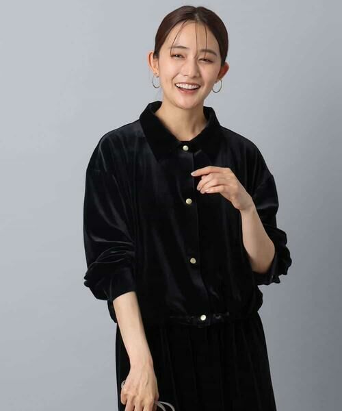 MK MICHEL KLEIN / エムケーミッシェルクラン その他アウター | スノーベロア クロップドブルゾン/洗える | 詳細19