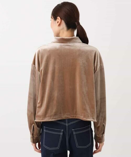 MK MICHEL KLEIN / エムケーミッシェルクラン その他アウター | スノーベロア クロップドブルゾン/洗える | 詳細9