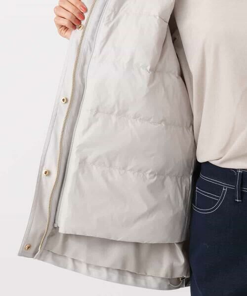 MK MICHEL KLEIN / エムケーミッシェルクラン その他アウター | ダウンライナー付きマルチwayブルゾン/撥水加工 | 詳細30