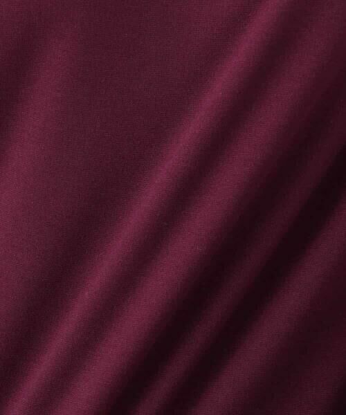 MK MICHEL KLEIN / エムケーミッシェルクラン カットソー | バッグファスナーデザイン ポンチカットソー/洗える | 詳細22